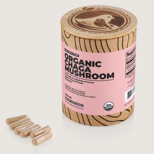 Organic Chaga Mushroom (200 Veg Caps)