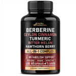 Berberine with Ceylon Cinnamon | Apple Cider Vinegar | Hawthorn Berry | Citrus Bergamot | Bitter Melon