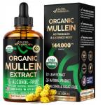 USDA Organic Mullein Drops for Lungs